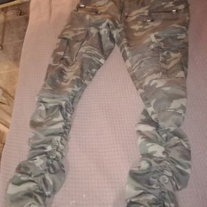 Camo Cargo joggers